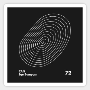 CAN  / Minimal Graphic Design Magnet